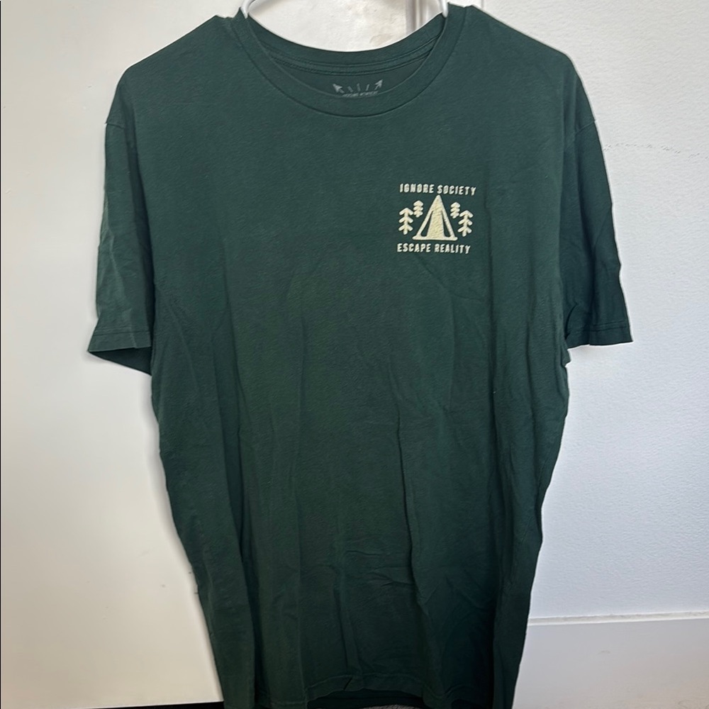 Zumiez Nature Escape Reality Green Men's Shirt